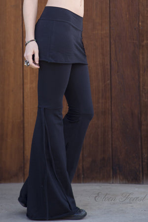 Athena Tie-Up Pants with skirt | Earthy clothing inspired by