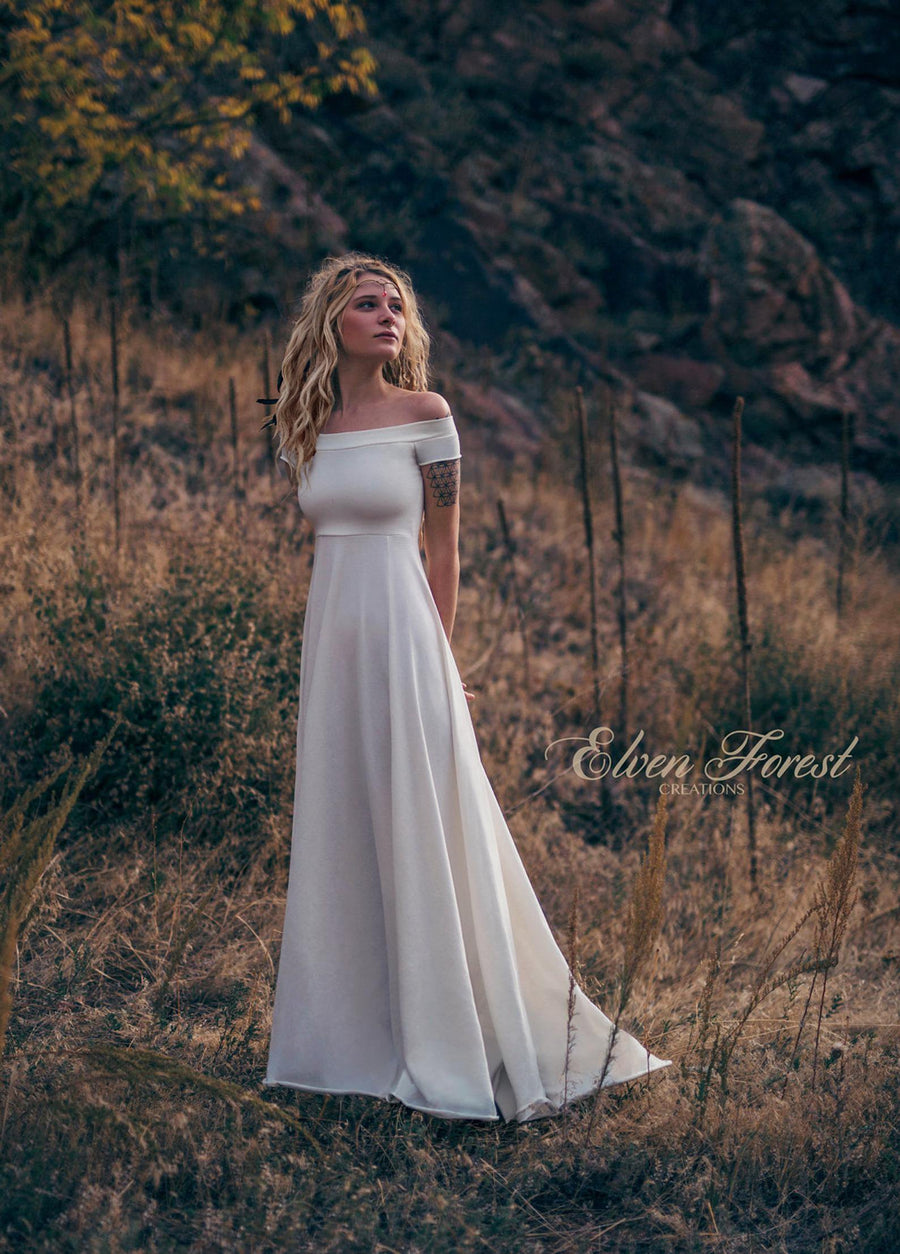 Simply Bohemian Wedding Dress